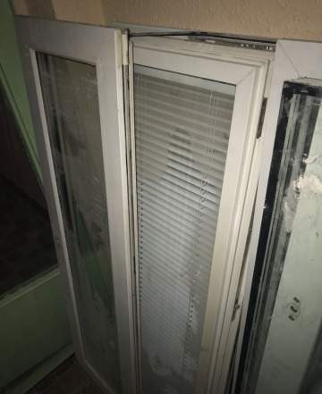 Окно и балкон пластиковые бу самовывоз)