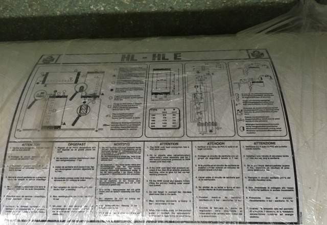 Бойлер ACV HL E 240 с тэном объем 240л новый