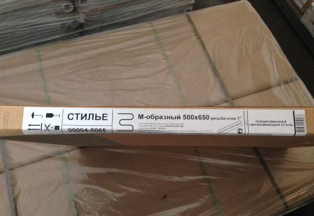 Полтенцесушитель М-образный 500х650 Стилье