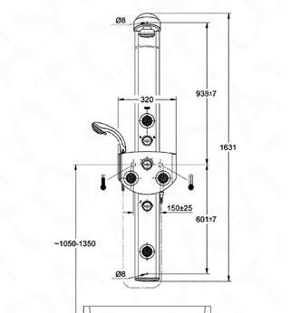 Душевая программа grohe Aquatower 3000 27202000