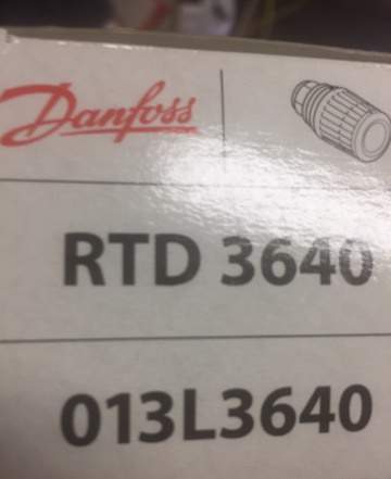 Термоголовка Danfoss