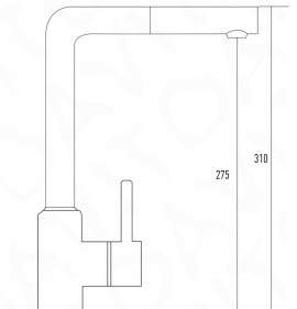 Кухонный кран Kuppersberg Гео KG 2385