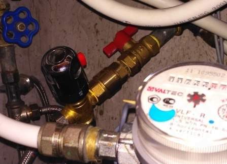 Термостатический смеситель, термостат (клапан)