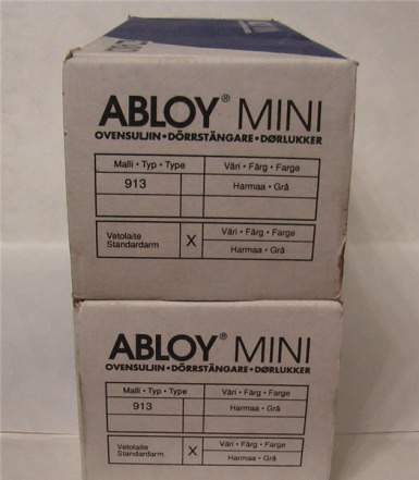 Дверной доводчик Abloy MINI 913, новый, Финляндия