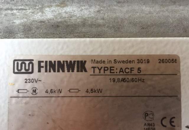 Воздушная завеса на входную дверь finnwik ACF5 б/у