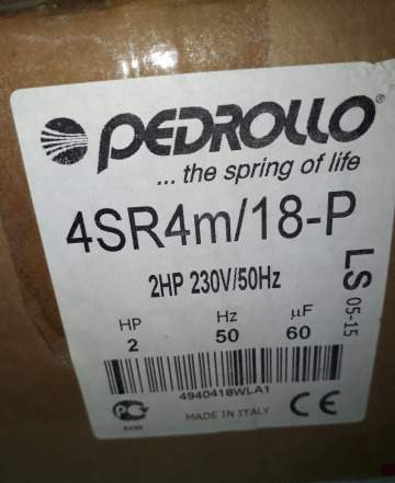 Pedrollo 4SR4m/18 P