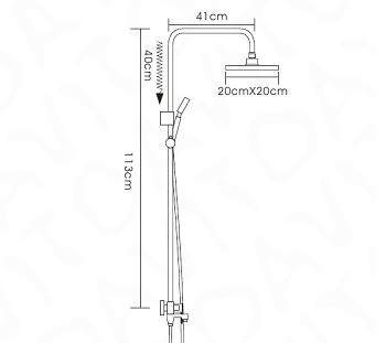 Душевая система gappo G2402