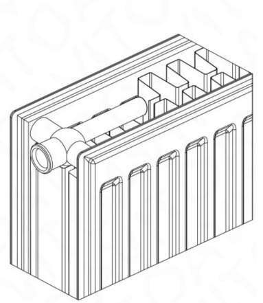 Стальные радиаторы 3 шт. 22 300 600, нижнее подкл