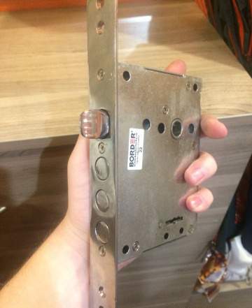 Дверной замок border 3B 9-8Г, ключ-фиксатор Avers