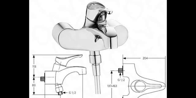 Смесители для раковины и ванны Ideal standard