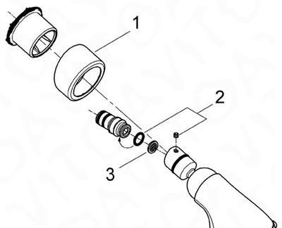 Верхний душ Grohe Movario 28504000