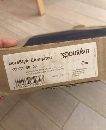 Крышка-сиденье для унитаза Duravit DuraStyle Elong