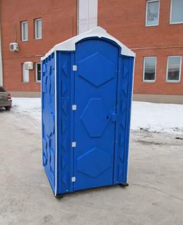 Туалетная кабина - биотуалет для стройки и дачи