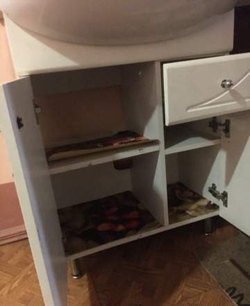 Тумба для ванной, умывальник, раковина. Б.у