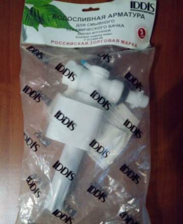 Клапан впускной iddis F012400-06 для бачка
