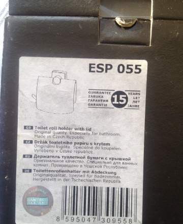 Новый держатель туалетной бумаги Esperado ESP 055