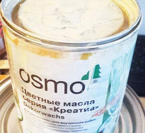 Osmo 3158 Небесно-голубая 0,75 Непрозрачная краска