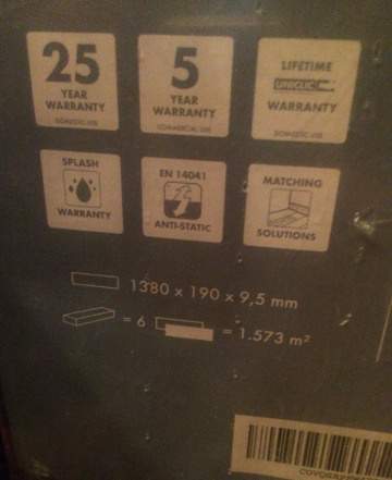 Ламинат Quick Step, упаковка 1,6 кв м