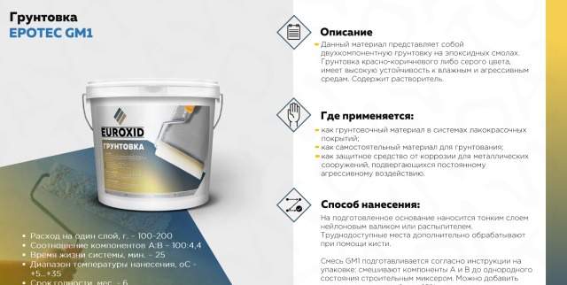 Грунтовка (Для промышленных помещений)