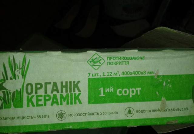 Плитка напольная керамическая