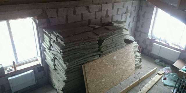 Минеральная вата Isoroc 10мм 100м2