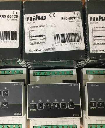 Контроллеры Niko для системы Умный дом