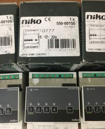 Контроллеры Niko для системы Умный дом