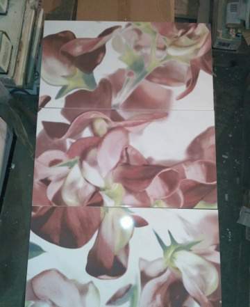 Керамическое панно Colour Bloom Carmine 593х985 мм