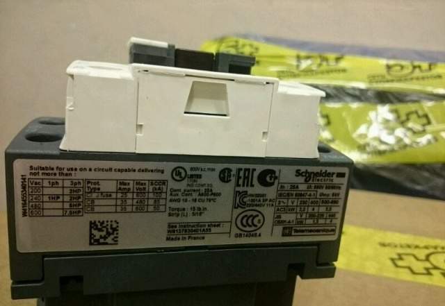 Автоматы и контакторы Schneider Electric