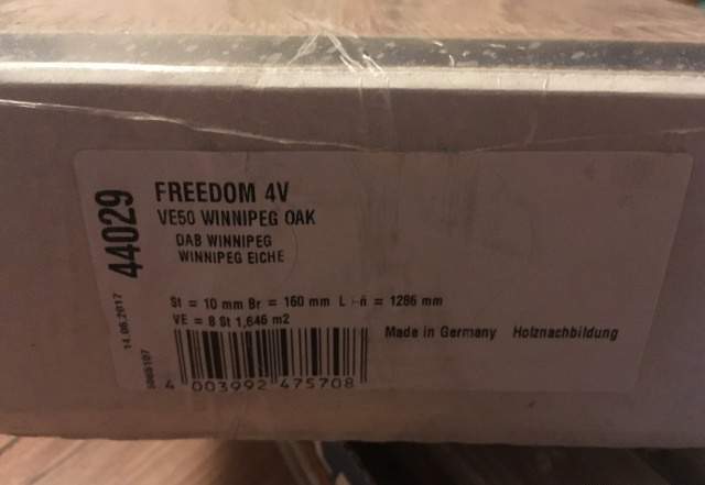 1 пачка ламинат Classen Freedom 4V