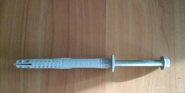 Фасадный дюбель FUR-FUS Fischer и hilti