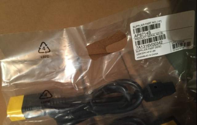 Кабель питания APC power Cord Kit AP8714S C19-C20