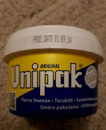 Unipak 360гр паста герметик/ Ceresit cs25 затирка