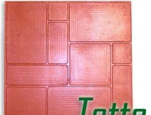 Плитка полимерпесчаная 320x320 и 500x500 Tetto